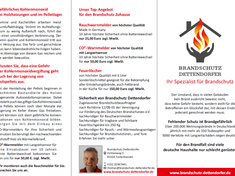 Neuer Informations Flyer&nbsp;verfügbar